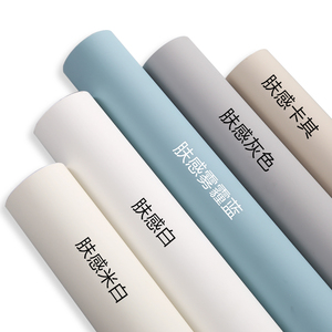 肤感膜贴纸桌面门衣柜柜子橱柜桌子厨房家具翻新书桌自粘防水专用