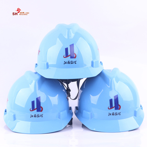 江苏监理安全帽国标安全头盔领导加厚透气浅蓝色施工帽子定制印刷