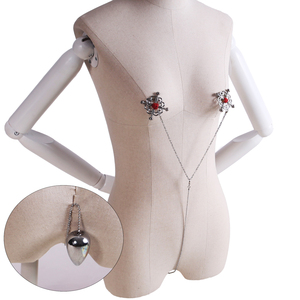 情趣用具房趣合欢肛塞sm肛门后庭sm乳夹夹子夫妻高潮用品调情女用_阿