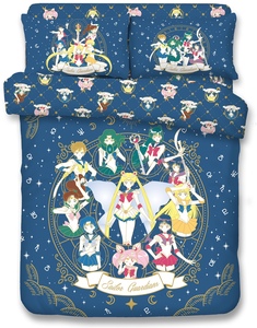 美少女战士变身月野兔可爱床单枕套枕套全棉四件套日本卡通动漫