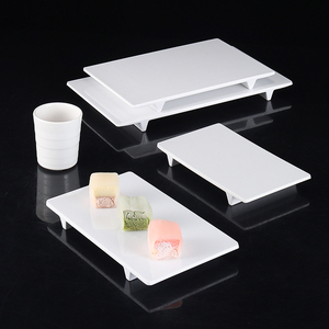 密胺长方形平板盘创意牛肉火锅盘餐具羊肉卷摆盘寿司甜品蛋糕摆盘