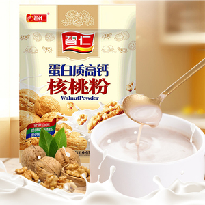 智仁食品蛋白质高钙核桃粉学生白领上班族代餐谷物营养早餐冲饮品