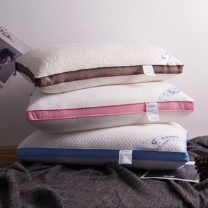 柔软针织定型热熔棉可水洗枕芯舒适酒店展销方形枕头