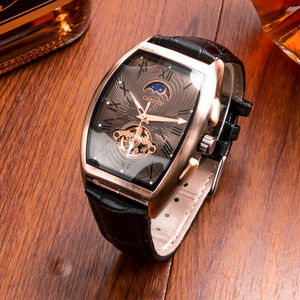 战地风云4淘宝卡罗蒂夫全自动机械手表女气质镂空陀飞轮夜光防水