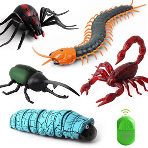 嘉会峰儿童电动玩具蛇遥控昆虫仿真动物模型蜘蛛蟑螂蝎子乌龟甲虫