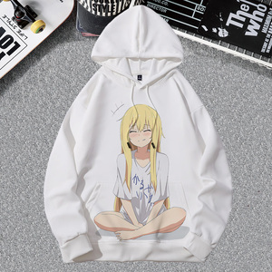 动漫珈百璃的堕落连帽卫衣男女潮流衣服天使珈百璃二次元加绒外套