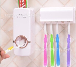 产品韩式自动挤牙膏器牙刷架日用品卫浴套装洗簌