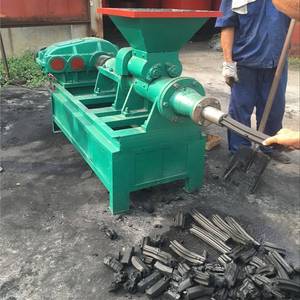 煤棒机环保节能易燃烧煤棒成型机自动碳粉成型设备螺旋挤压煤棒机