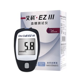 艾科--EZ3血糖测试仪内含采血笔电池不含试纸