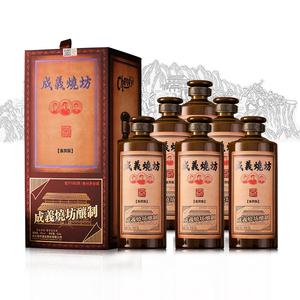 【年货节】成义烧坊(鉴赏版) 贵州茅台镇53度酱香型白酒500ml