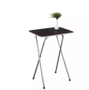 高脚餐桌塑料经济型床上书桌小户型便携式小方桌饭桌折叠桌吃饭新