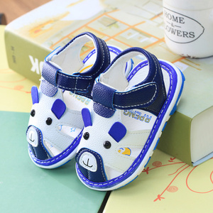 婴儿学步鞋带响有声音走路会响的童鞋叫叫鞋踩着会叫的宝宝鞋子潮
