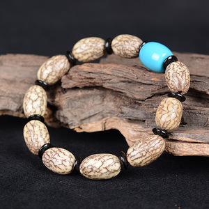 吉方圆血丝菩提子原籽手串男女款文玩小礼品活动引流实用赠品礼物