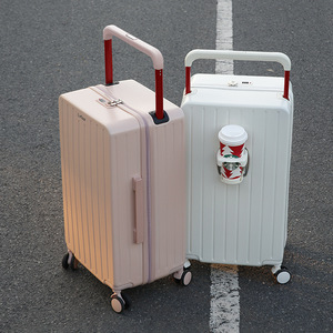 高品质旅行行李拉杆箱女生高颜值J粉色十大品牌VIP飞机可带上登机
