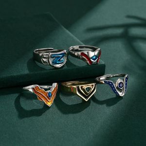 狮子之瞳雷欧戒指奥特曼艾斯特利迦变身器动漫潮迪迦赛罗戒指系列