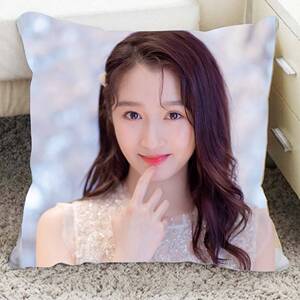 关晓彤定制抱枕同款周边双面靠垫枕头来真人照片diy公仔玩偶礼物