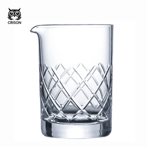 MG701 CRISON/柯瑞森 水晶玻璃刻花 酒吧调酒搅拌器混合杯MIXING