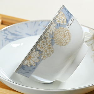 日本工艺高端精品高端陶瓷餐具套装家用碗米饭碗大号饭碗面碗菜碗
