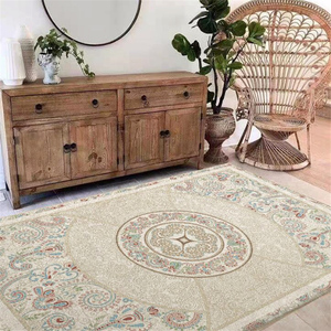 民族风复古新中式地毯客厅沙发茶几卧室床边美式古典装饰地垫家用