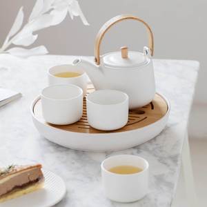 日式和风提梁茶壶陶瓷家用功夫茶具套装下午茶酒店客厅茶杯泡茶壶