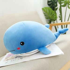 女生小鲸鱼玩具可爱小鲸鱼公仔毛绒玩具蓝鲸玩偶睡觉抱枕床上女孩