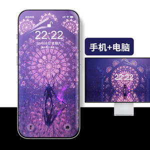 高清手机电脑壁纸神秘紫色唯美教堂漫画图片安卓苹果背景锁屏252