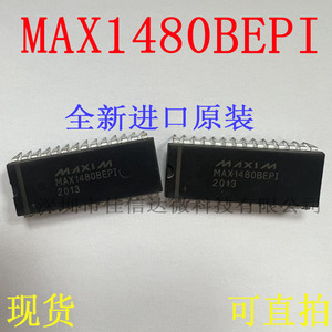 MAX1480BCPI BEPI直插DIP28 数据接口 驱动器 全新原装 MAX1480