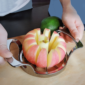 不锈钢切水果切苹果神器家用切片切块分切分割器去核器多功能