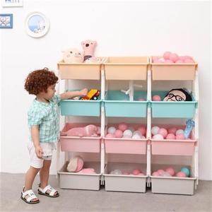 儿童玩具收纳架宝宝置物架子多层分类大容量箱归纳整理柜书架家用