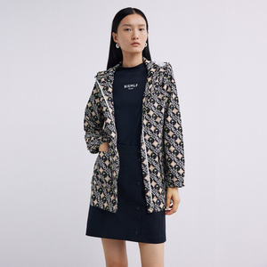 司闯1991淘宝国内商场专柜正品代购 比音勒芬女装21秋款休闲风衣