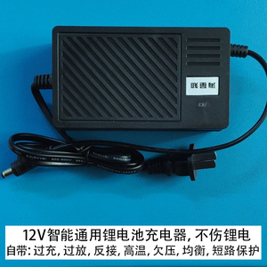 220V移动户外电源充电器锂电池一体机12V冲电器14V铁锂16V航空头