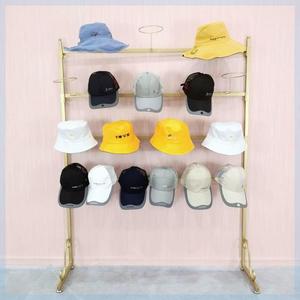 厂家服装店帽子展示架靠墙太阳帽帽托落地母婴店儿童帽子陈列货架