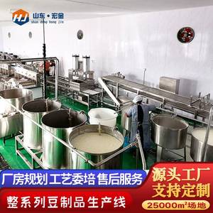 厂家供应自动生产千张豆片机器薄厚可调豆腐皮生产线千张豆皮机