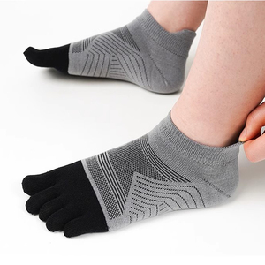 户外男女50%美丽诺羊毛袜子专业运动五指袜跑步袜吸湿排汗马拉松