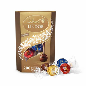 香港代购 进口Lindt瑞士莲LINDOR精选软心球巧克力混合盒装200g