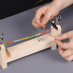 编绳神器工具手工手绳编织架固定器编绳器实木编线固定垫板编绳架