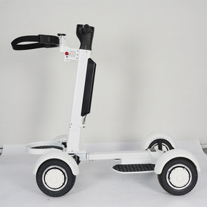思酷特E7-1折叠迷你小型四轮电动滑板车户外代步高尔夫球包车双驱