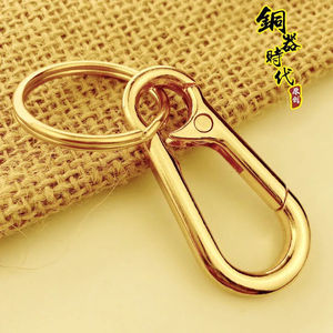 纯铜钥匙扣黄铜创意十二生肖挂件葫芦吊坠男女招财转运汽车钥匙链
