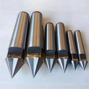 磨床高精度硬质合金顶尖莫氏2 3 4 5 6#号锥钨钢万能v型梅花顶针