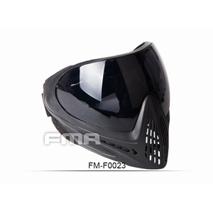FMA F1单层彩单防护面罩防尘全脸面具护目镜户外拓展吃鸡游戏装备