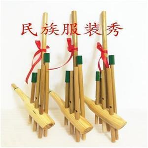 贵州苗族芦笙民族手工竹制乐器舞台演出道具芦笙6管大小号芦笙包
