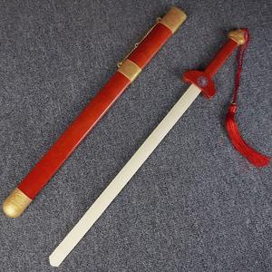 仿真木剑儿童刀剑武术未开刃中国木制古风宝剑男孩木头青龙剑玩具
