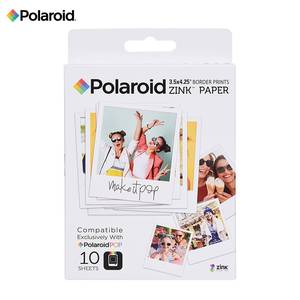 Polaroid/宝丽来POP拍立得相片纸即影即现Zink微晶无墨相纸3.5X4.