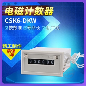 保仕德电磁计数器CSK6-CKW(YKW) CSK5-DKW(NKW)CSK4 24V 220V 110