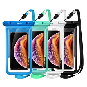 FONKEN Waterproof Case For Phone Cover Sea Swim Float Bag Un