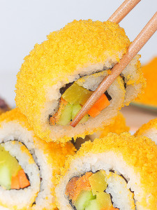 寿司材料食材黄金脆 脆花酥翠花油炸金糠脆 天妇罗碎n多寿司饭团