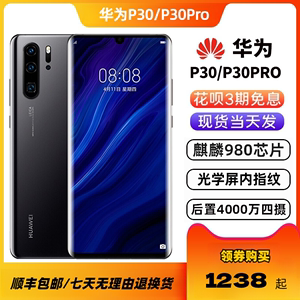 Huawei/华为 P30麒麟980智能手机官方正品双卡双待4G全网通P30Pro