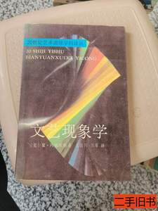 原版书籍文艺现象学 R·玛格欧纳王岳川兰菲 1992文化艺术出版社