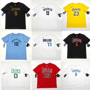 nba短袖t恤球衣科比韦德库里kd哈登欧文乔治罗斯莫兰特威少詹姆斯
