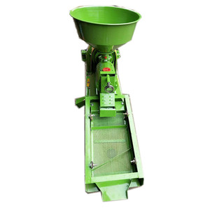 稻谷脱皮去壳家用碾米机震动打米去石沙机粮食粉碎碾米打米机